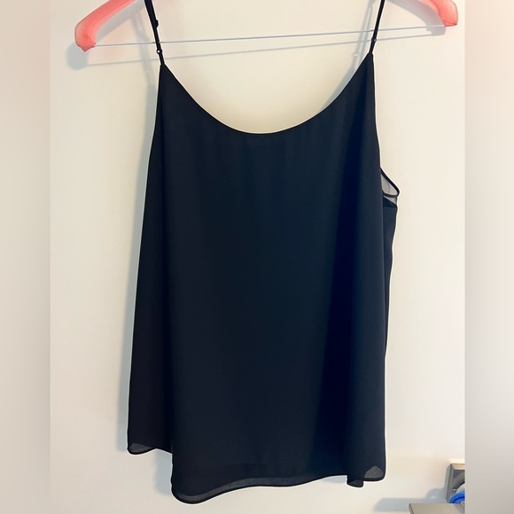 Babaton Cami in Black with mesh detail - Picture 3 of 3